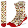 Good Luck Sock Men's Pizza Socks