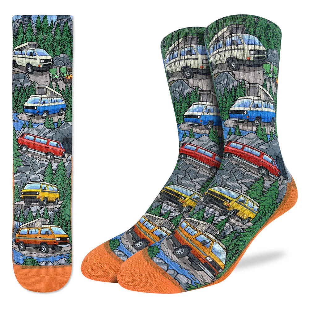 Good Luck Sock Men's Camper Van Socks
