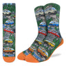 Good Luck Sock Men's Camper Van Socks