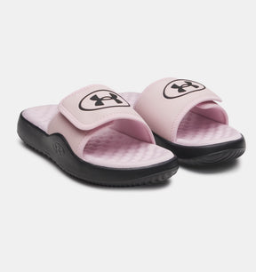 Under Armour Women's Ignite Pro 8 Slide Sandals - Prime/Black