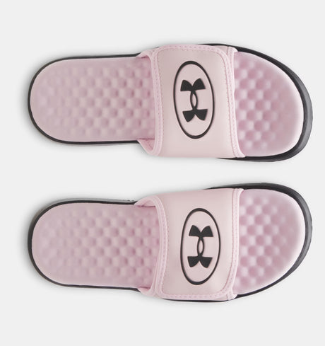 Under Armour Women's Ignite Pro 8 Slide Sandals - Prime/Black
