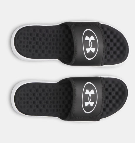 Under Armour Ignite Pro 8 Men's Slide Sandals - Black/White