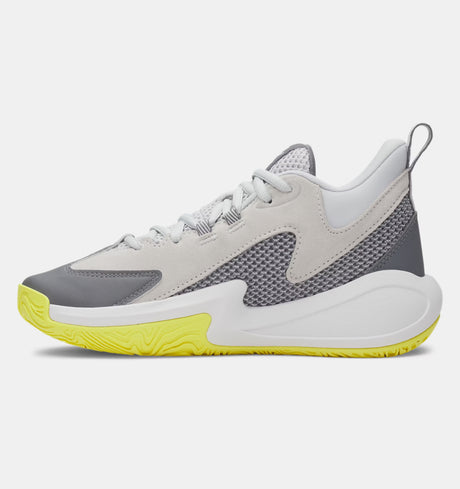 Under Armour Youth Boys Curry 3Z 25 SDE Basketball Shoes - Halo Grey