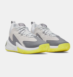 Under Armour Youth Boys Curry 3Z 25 SDE Basketball Shoes - Halo Grey