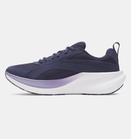 Under Armour Women's Assert 11 Running Shoes - Navy/Purple