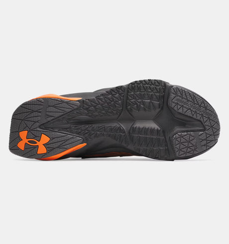 Under Armour Youth Boys Scramjet 7 Running Shoes - Anthracite/Orange