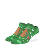Good Luck Sock Men's Golf Green Ankle Socks