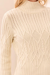 Tribal Women's Mock Neck Special Wash Sweater