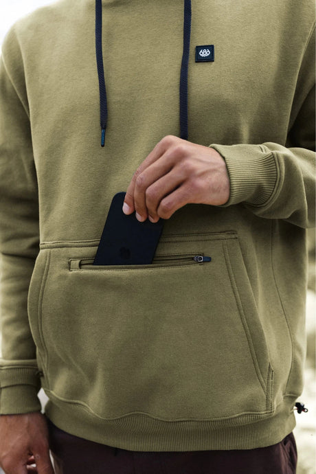 686 Men's All Season Hoodie - Fatigue Green