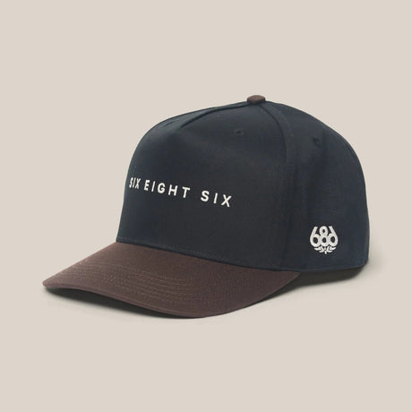 686 Men's High - Pro Ses Two Tone Structured 5 Panel Hat - A&M Clothing and Shoes