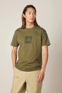 686 Men's Knockout Authentic Short Sleeve T-Shirt - Military Green