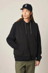 686 Men's Merge Quilted Hoodie - Black