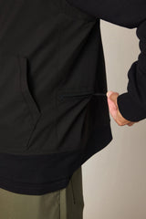 686 Men's Merge Quilted Hoodie - Black