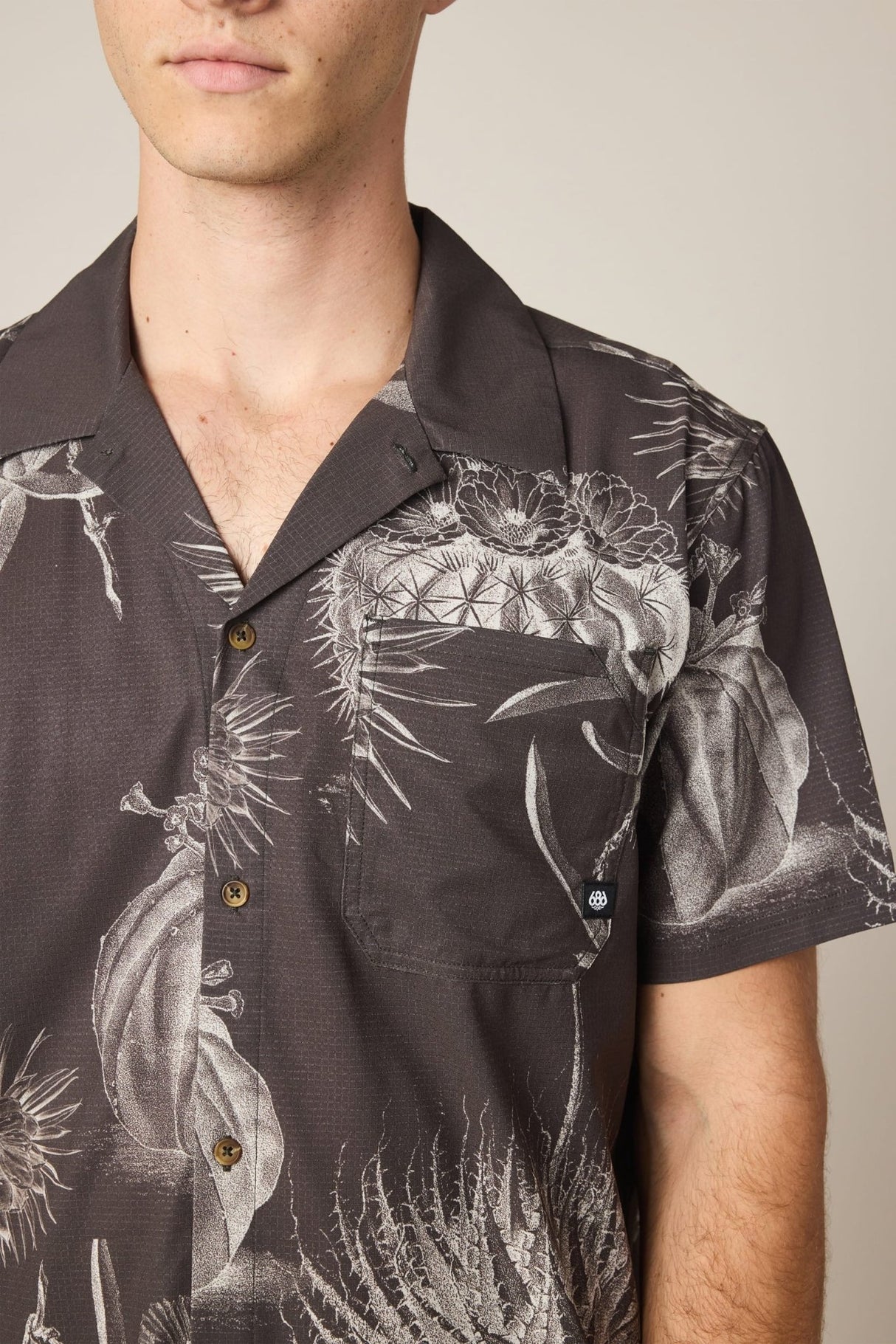 686 Men's Nomad Perforated Button Down Shirt - A&M Clothing and Shoes