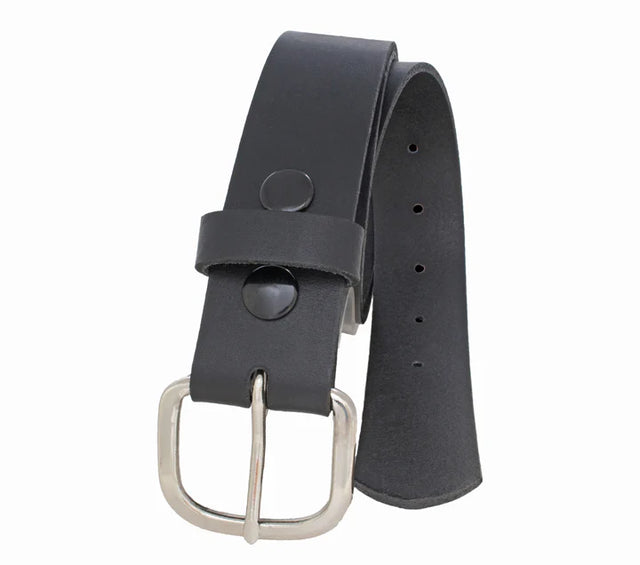 Custom Leather Men's Oversize Heavyweight Work Belt