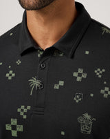 TravisMathew Men's Beverage Cart Polo