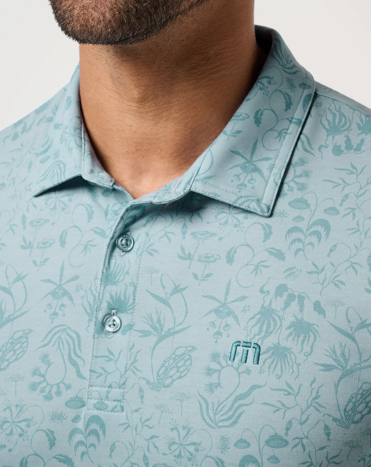 TravisMathew Men's Featherweight Paradise Polo