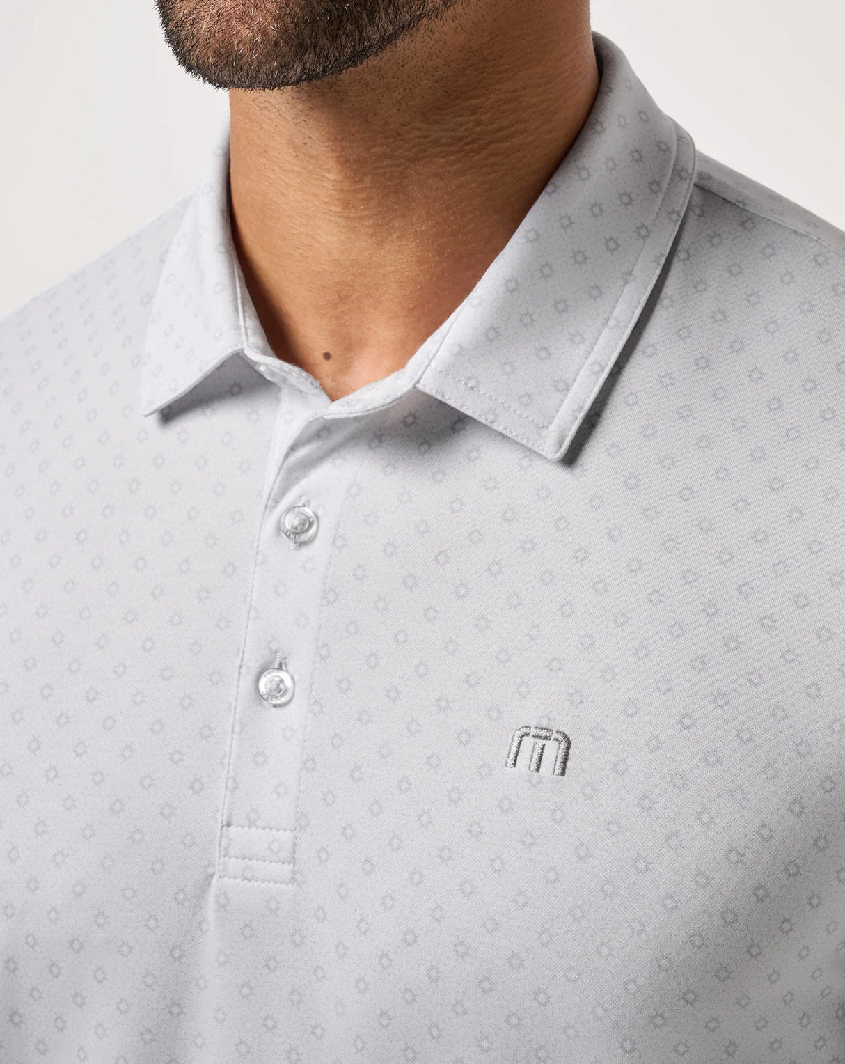 TravisMathew Men's Featherweight Salt Breeze Polo
