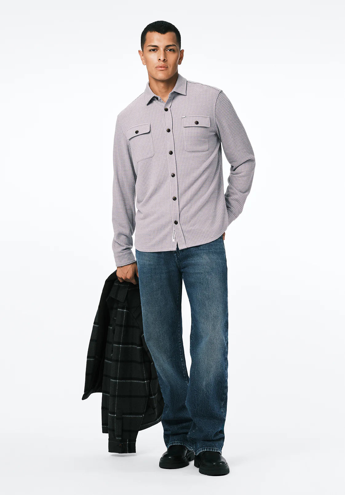 Buffalo Men's Samme LS Blanket Shirt
