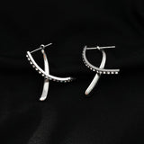 Hackney Nine Creeda Silver Earrings