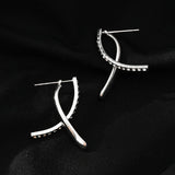 Hackney Nine Creeda Silver Earrings