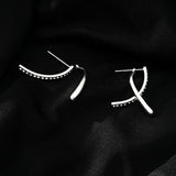 Hackney Nine Creeda Silver Earrings