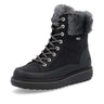 Remonte Women's Lace-Up Zip Mid Height Boots