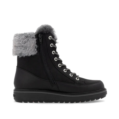 Remonte Women's Lace-Up Zip Mid Height Boots