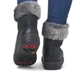Remonte Women's Lace-Up Zip Mid Height Boots