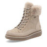 Remonte Women's Lace-Up Zip Mid Height Boots