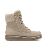 Remonte Women's Lace-Up Zip Mid Height Boots