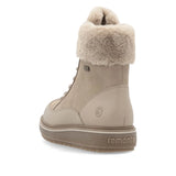 Remonte Women's Lace-Up Zip Mid Height Boots