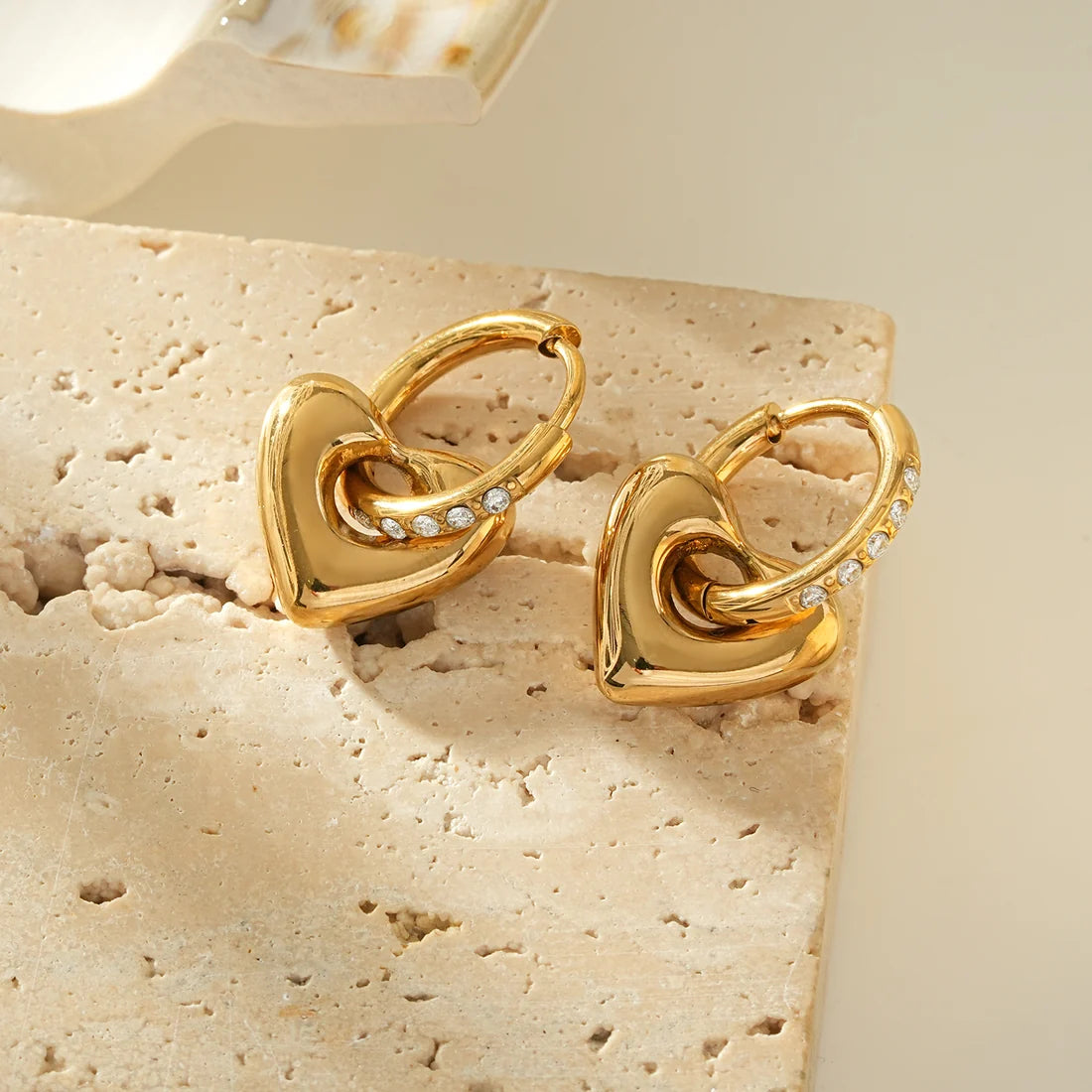 Hackney Nine Bishaara Gold Earrings