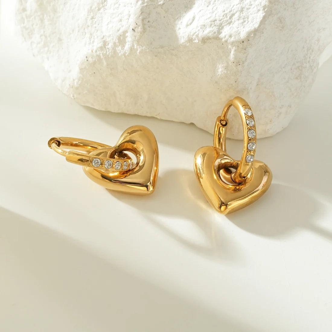 Hackney Nine Bishaara Gold Earrings