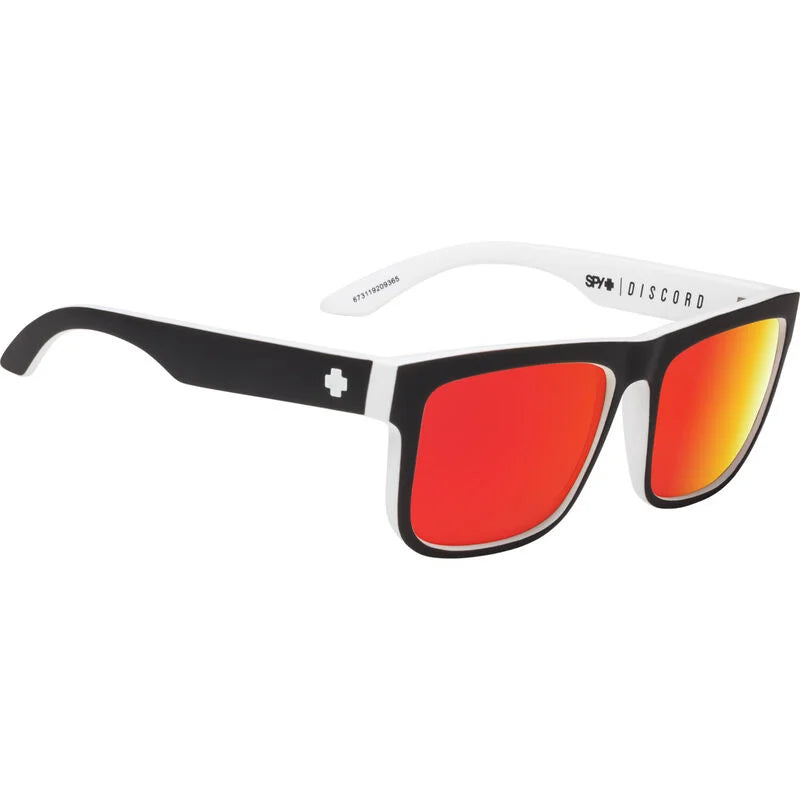 Spy Discord Whitewall Happy Grey Mirror Sunglasses