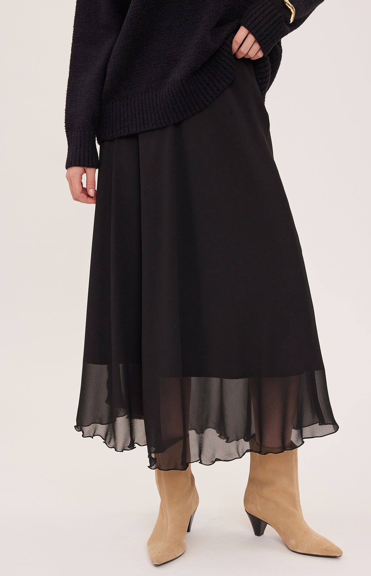 Gentle Fawn Women's Arianna Sheer Skirt
