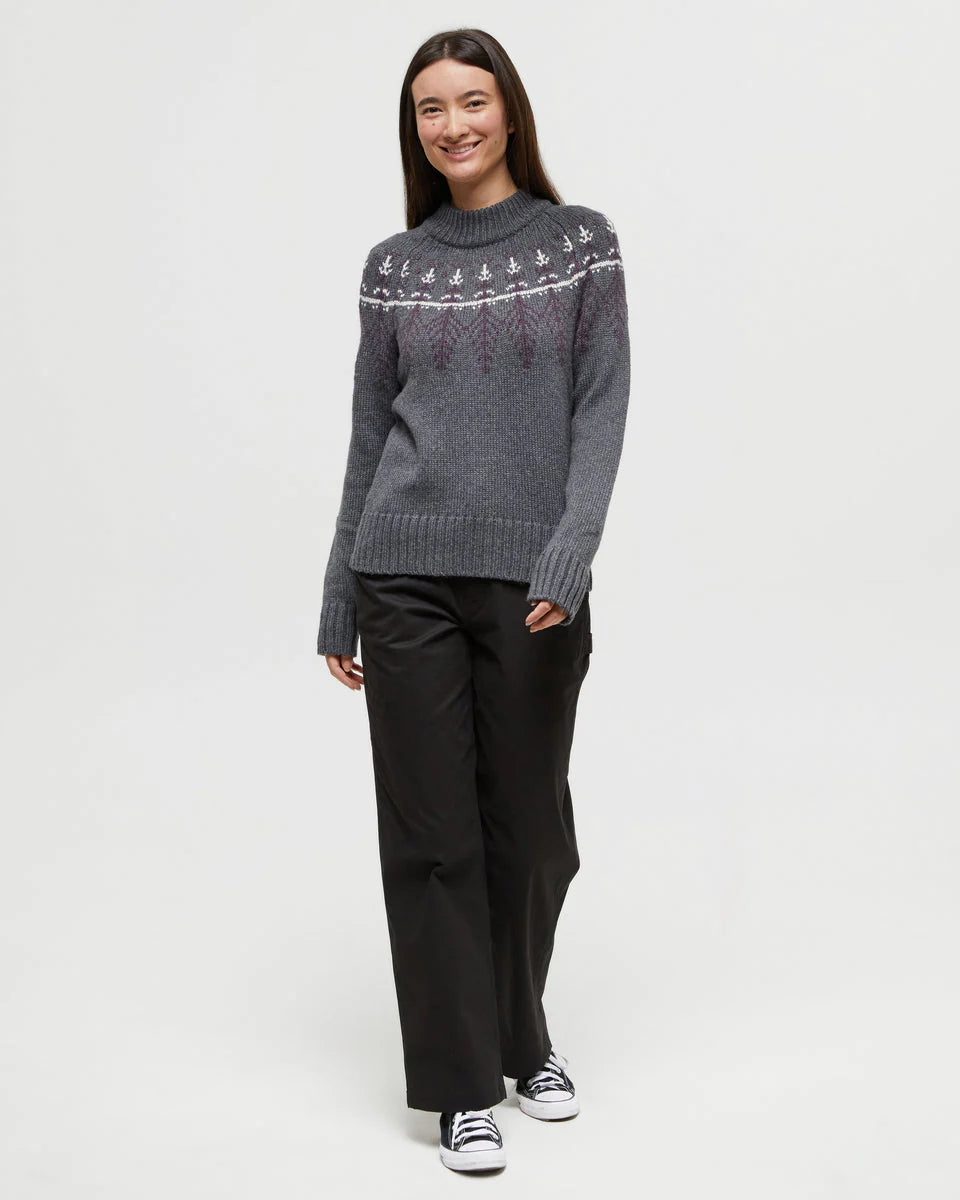 tentree Women's Highline Wool Intarsia Sweater