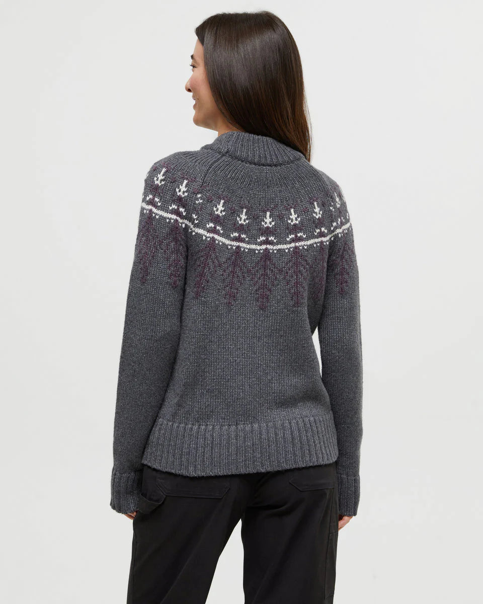 tentree Women's Highline Wool Intarsia Sweater