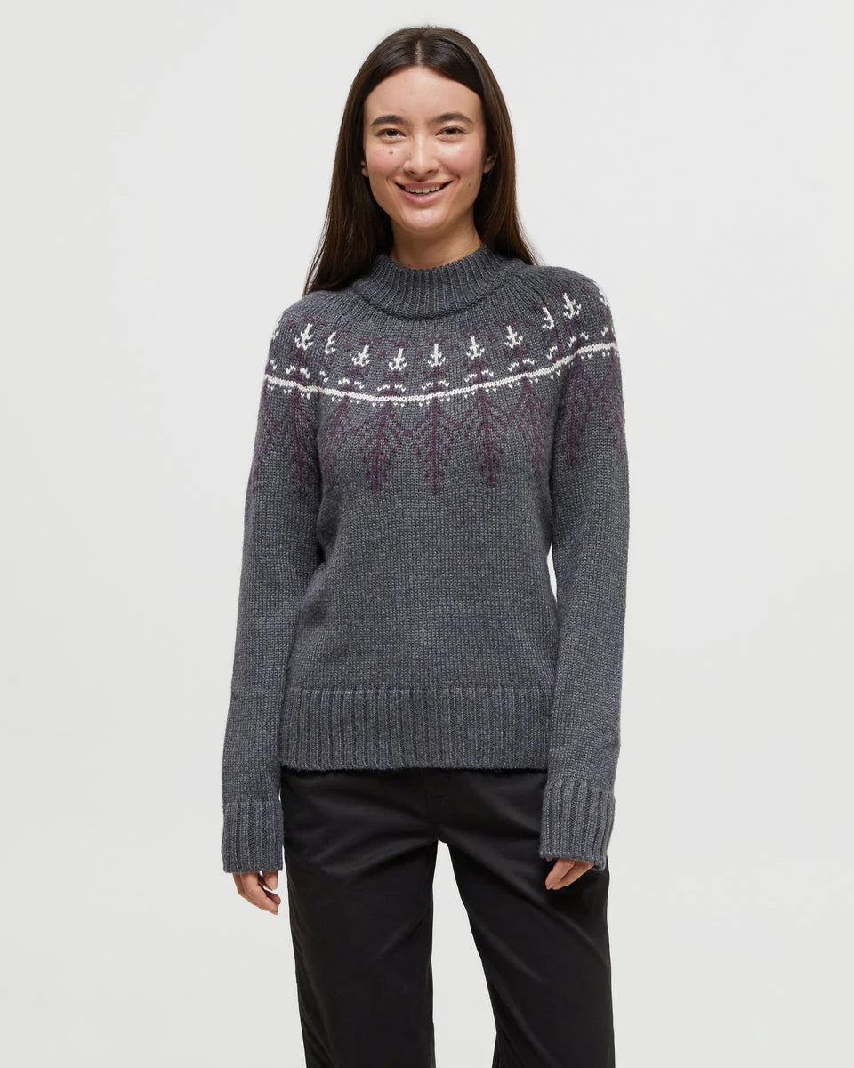 tentree Women's Highline Wool Intarsia Sweater