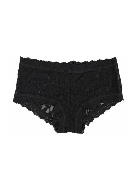 Hanky Panky Women's Lace Boyshort - Black