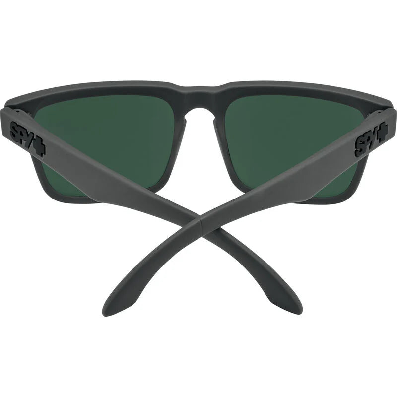 Spy Helm Dark Happy Grey Polarized Mirror Sunglasses