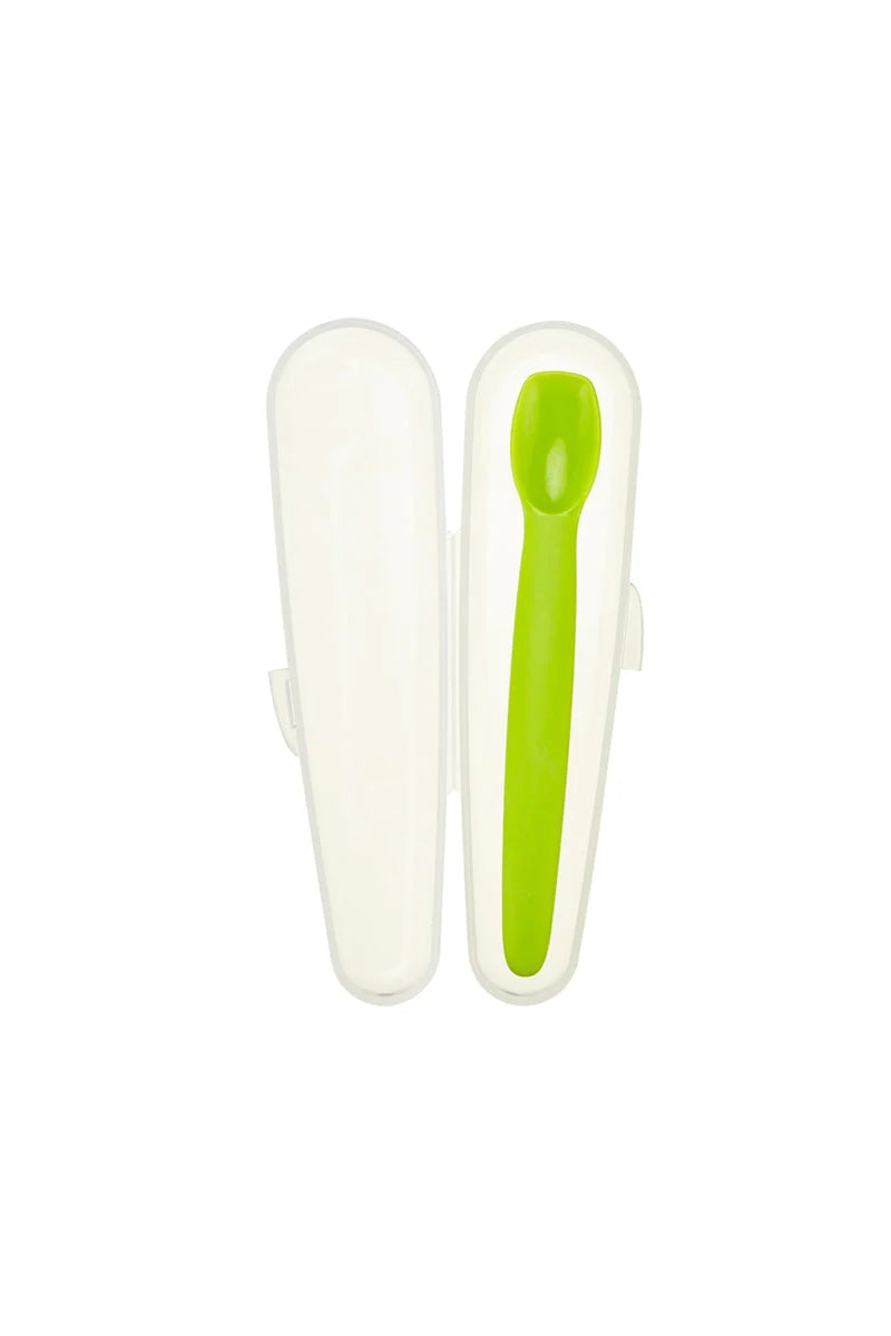 Innobaby Silicone Baby Spoon W/Travel Case