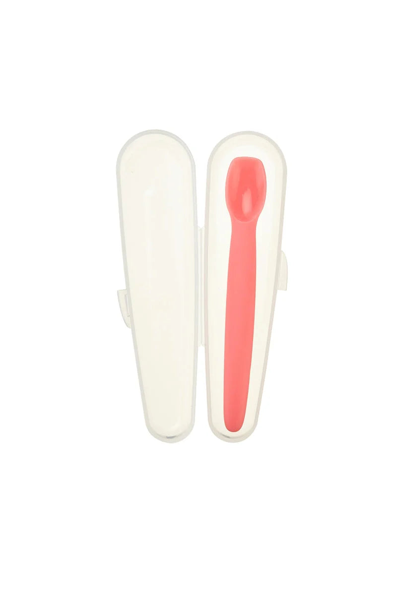 Innobaby Silicone Baby Spoon W/Travel Case