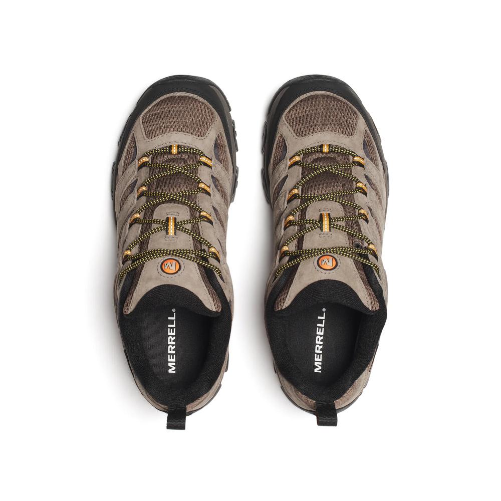 Merrell Men's Moab 3 Waterproof Hiking Shoes Walnut