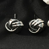 Hackney Nine Jatani Silver Studs
