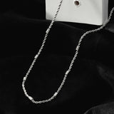 Hackney Nine Lemoges Silver Chain