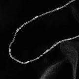 Hackney Nine Lemoges Silver Chain