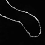 Hackney Nine Lemoges Silver Chain