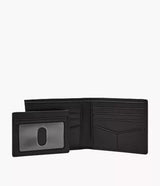 Fossil Men's Derrick Sliding 2-in-1 Wallet Black