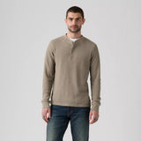 Levi's Men's Long Sleeve Thermal 3 Button Henley